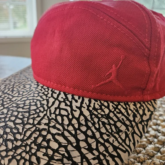 Vintage Air Jordan Red Jumpman Hat